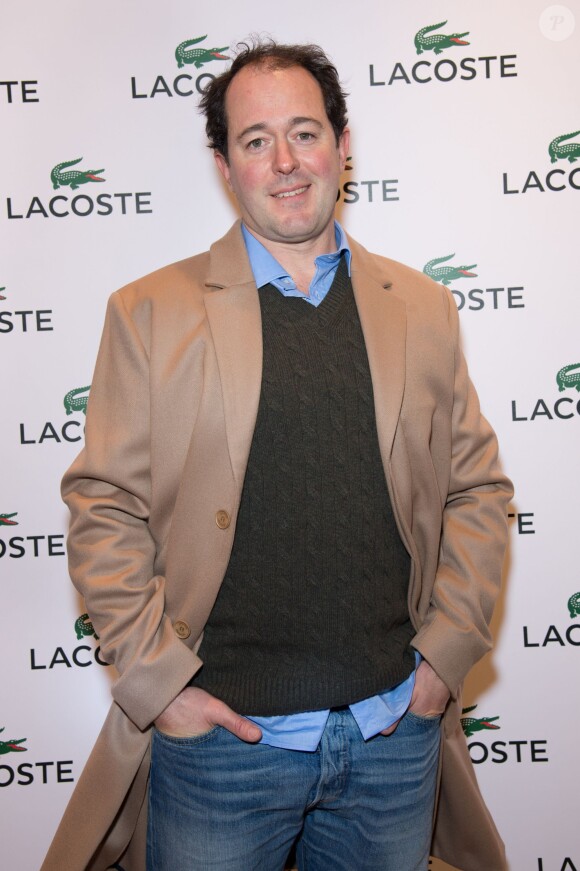 Exclusif - Jean-François Cayrey assiste à la soirée d'inauguration du nouveau concept store Premium Lacoste, situé Rue de Sèvres, à Paris. Le 2 décembre 2014.