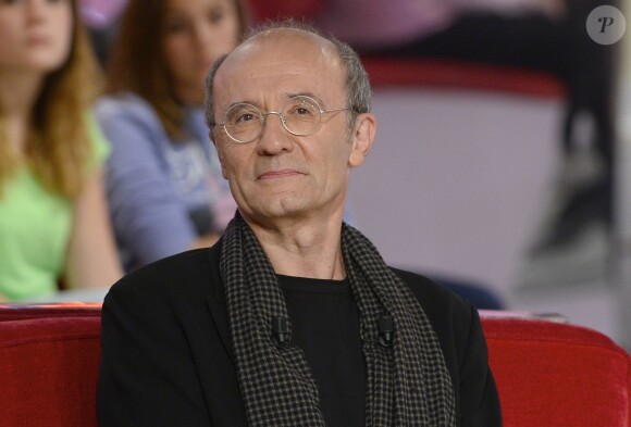 Philippe Geluck - Enregistrement de l'émission "Vivement dimanche" à Paris le 22 octobre 2014.
