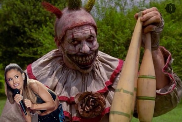 Ariana Grande a peur du clown d'American Horror Story.