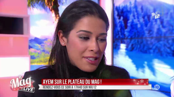 Ayem Nour en larmes : Très émue pour son retour dans ''Le Mag'' de NRJ12
