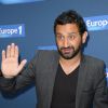 Cyril Hanouna assiste à la conférence de presse de rentrée d'Europe 1, le 4 septembre 2014