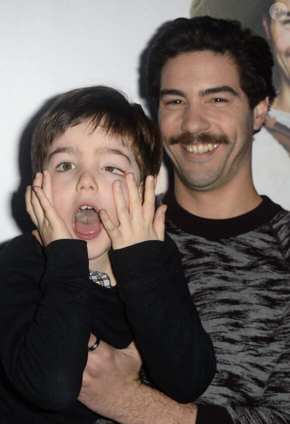Victor Cabal et Tahar Rahim - Avant-première du film "Le Père Noël" à l'UGC Ciné Cité Bercy à Paris le 7 décembre 2014.