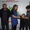 Michael Abiteboul, Annelise Hesme, Victor Cabal, Tahar Rahim et Alexandre Coffre - Avant-première du film "Le Père Noël" à l'UGC Ciné Cité Bercy à Paris le 7 décembre 2014.