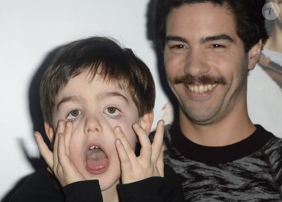 Victor et Tahar Rahim - Avant-première du film "Le Père Noël" à l'UGC Ciné Cité Bercy à Paris le 7 décembre 2014.