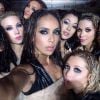 Stephanie Moseley et les danseuses de l'émission Hit the Floor (diffusée sur Vh1). Novembre 2014.