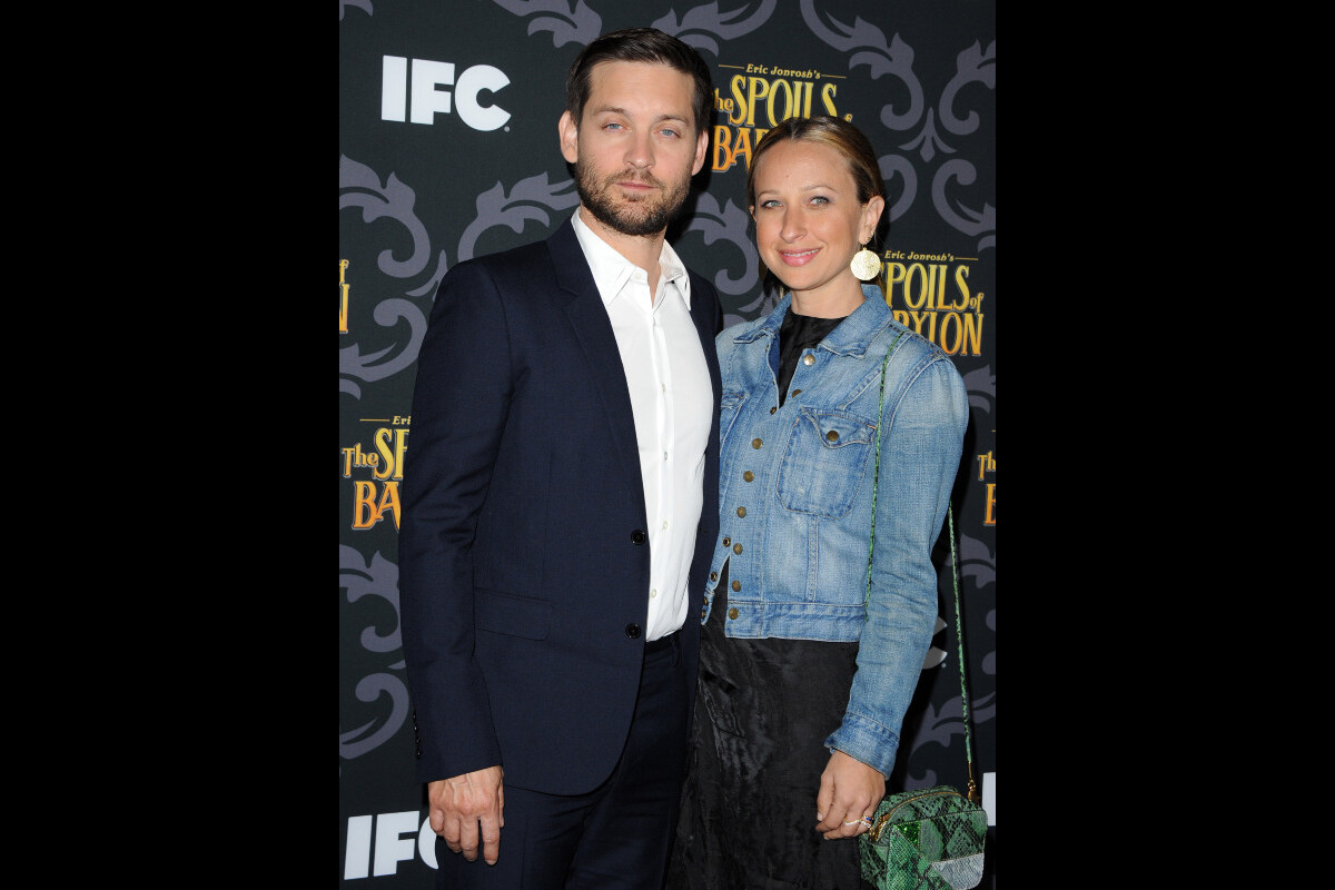 Photo : Tobey Maguire et Jennifer Meyer à la soiree de presentation de ...