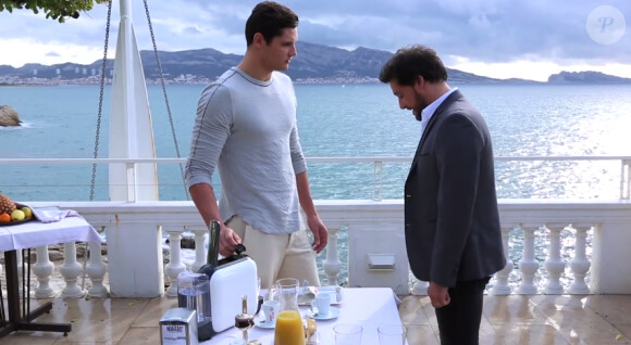 Titoff et Florent Manaudou jouent Jean Dujardin et George Clooney dans une parodie de la publicité Nespresso