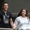 Mesut Özil et sa compagne Mandy Capristo à New York, le 14 juin 2013