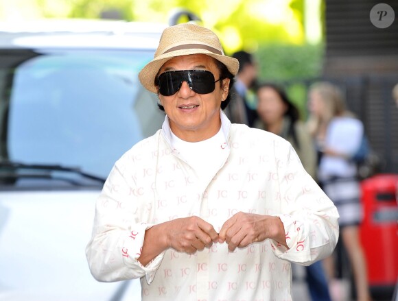 Jackie Chan à Londres le 12 août 2014.