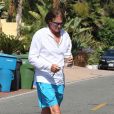 Bruce Jenner dans les rues de Malibu, le 12 juillet 2013.