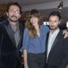 Haider Ackermann, Lou Doillon et Anthony Vaccarello - Dîner de charité organisé par Babeth Djian pour "EAM", association des enfants de Rwanda, à l'espace Cardin à Paris le 18 décembre 2014.