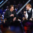 Exclusif - Johnny Hallyday et Ed Sheeran - Enregistrement de l'émission spéciale "Johnny, la soirée événement", qui sera diffusée sur TF1 en prime time le 20 décembre 2014.
