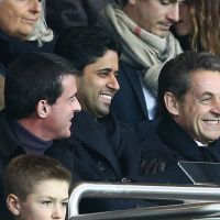 Nicolas Sarkozy, supporter souriant devant son fils Louis et un PSG navrant