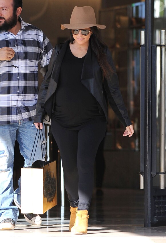 Kourtney Kardashian à Los Angeles. Le 29 novembre 2014.