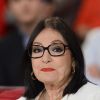 Nana Mouskouri à l' Enregistrement de l'émission "Vivement Dimanche" à Paris le 26 novembre 2014.  