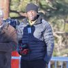 Seal fait du ski avec ses enfants Leni et Henry au Mammoth Mountain Resort à Mammoth, le 28 décembre 2014. 