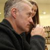 Didier Deschamps a créé son propre parfum chez Galimard à Grasse, le 17 décembre 2014, à l'aide du "nez" maison Caroline de Boutiny