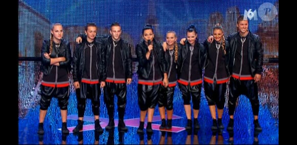 Les M'Crew dans Incroyable Talent sur M6, le mardi 30 décembre 2014.