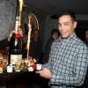 Exclusif - Steevy Boulay lors de son 34ème anniversaire dans le bar restaurant le "Who's" dans le Marais à Paris, le 19 février 2014