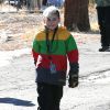 Gwen Stefani fait du ski en famille avec son mari Gavin Rossdale et leurs enfants Zuma, Kingston et Apollo dans la station de ski de Mammoth Mountain en Californie, le 2 janvier 2015