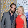 Joshua Leonard et Alison Pill à la première de la saison 3 de "The Newsroom" à Los Angeles, le 4 novembre 2014.
