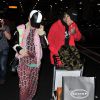 Rita Ora et son compagnon Ricky Hilfiger de retour à l'aéroport de Londres après avoir passé des vacances dans les Caraïbes le 3 janvier 2015