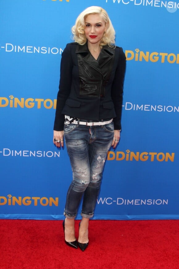 Gwen Stefani à la Première du film "Paddington" au Chinese Theatre à Hollywood. Le 10 janvier 2015 