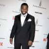 50 Cent assiste à l'after-party des Golden Globes, organisée par The Weinstein Company et Netflix, au Robinsons May Lot. Los Angeles, le 11 janvier 2015.