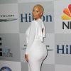 Amber Rose, divine dans une robe Roland Mouret, assiste à l'after-party des Golden Globes organisée par Universal et NBC. Los Angeles, le 11 janvier 2015.