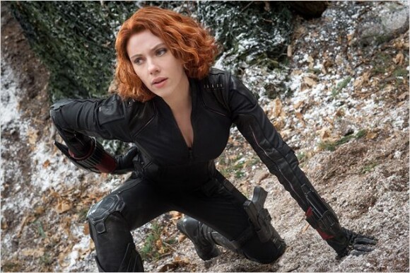 Scarlett Johansson dans Avengers : L'ère d'Ultron.