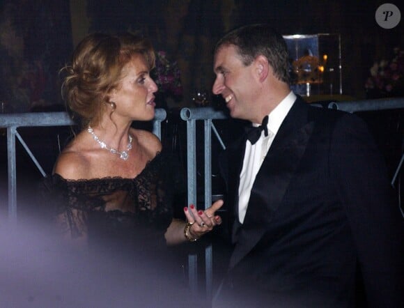 Le prince Andrew et Sarah Ferguson en septembre 2002