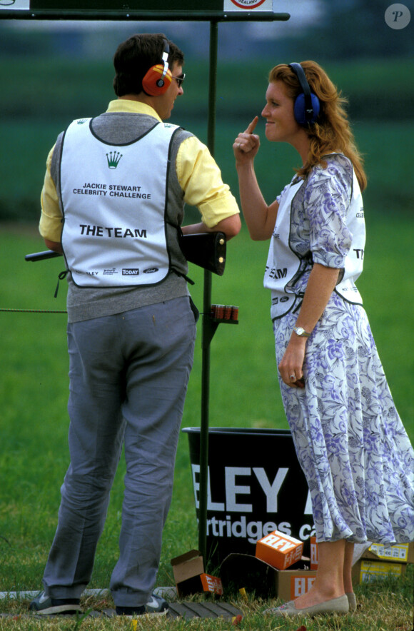Le prince Andrew et Sarah Ferguson en 1986
