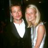 Brad Pitt et Gwyneth Paltrow lors de l'avant-première du film Légendes d'automne le 24 avril 1995 à Londres