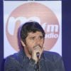 Exclusif - Patrick Fiori en Concert MFM Radio Live sur un Bateau-Mouche au pont de l'Alma à Paris, le 19 novembre 2014 