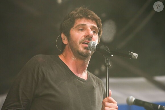 Patrick Fiori lors du RFM Summer Live au Parc de l'île de la Jatte à Levallois Perret Le 04 Juillet 2014