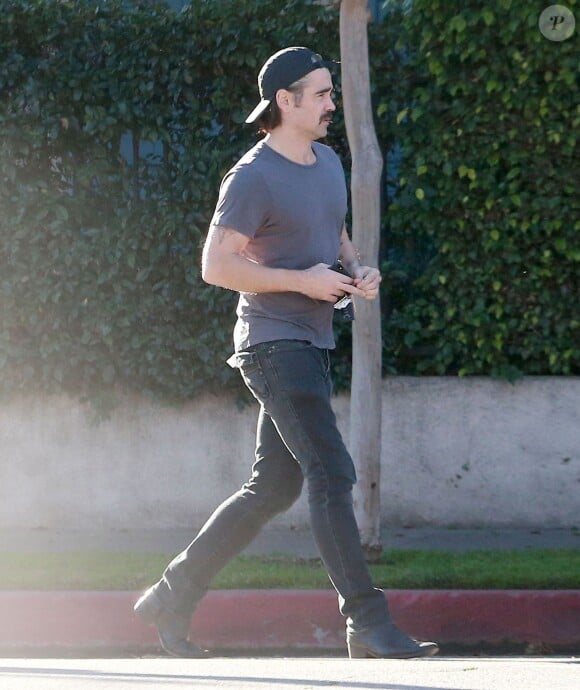 Exclusif - Colin Farrell à Studio City, Los Angeles, le 16 janvier 2015.