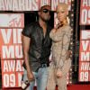 Kanye West et Amber Rose aux MTV Video Music Awards 2009 à New York. Septembre 2009.
