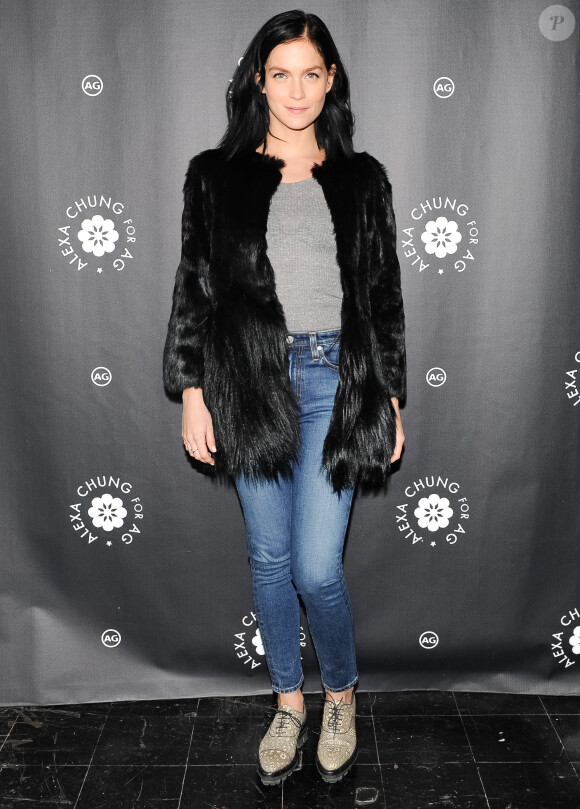 Leigh Lezark lors de la soirée AG Jeans à New York le 20 janvier 2014