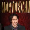 Johnny Depp - Première du film "Mordecai" à Los Angeles le 21 janvier 2015.