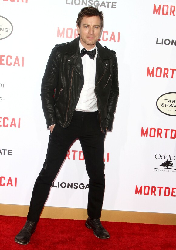 Ewan McGgregor - Première du film "Mordecai" à Los Angeles le 21 janvier 2015.