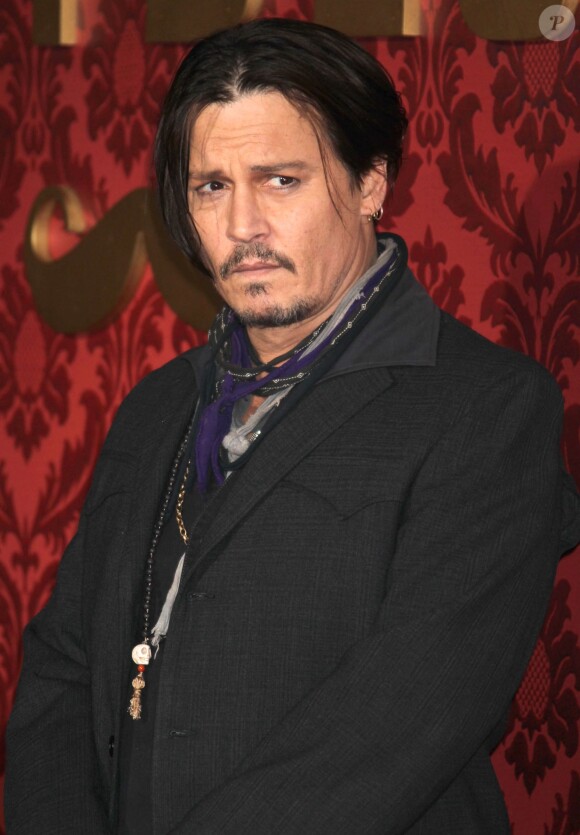 Johnny Depp - Première du film "Mordecai" à Los Angeles le 21 janvier 2015.