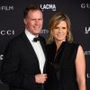 Will Ferrell et sa femme Viveca Paulin - Soirée "LACMA Art + Film Gala" à Los Angeles le 1er novembre 2014.