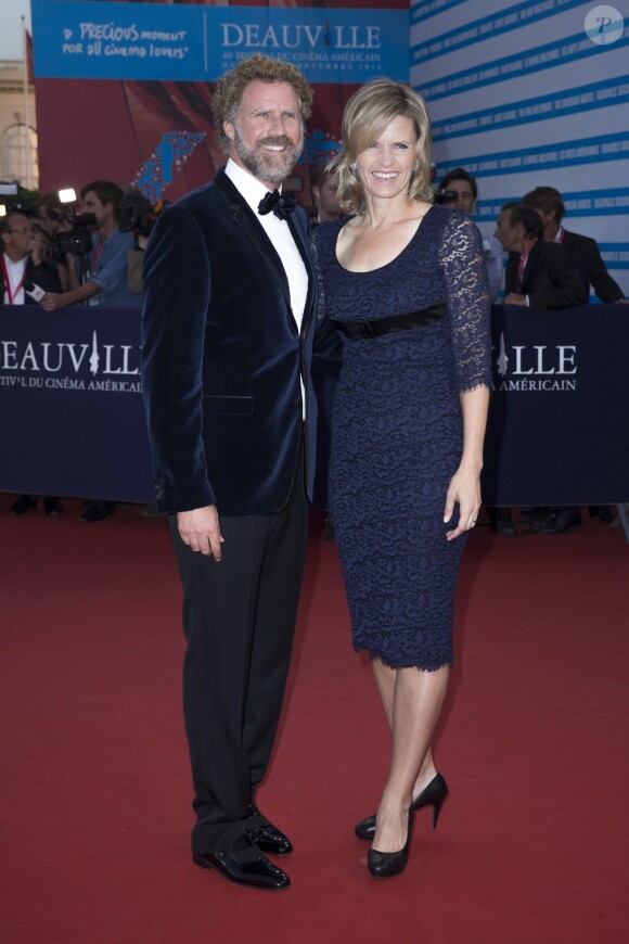 Will Ferrell et sa femme Viveca lors du 40ème festival du cinéma américain de Deauville le 10 septembre 2014.