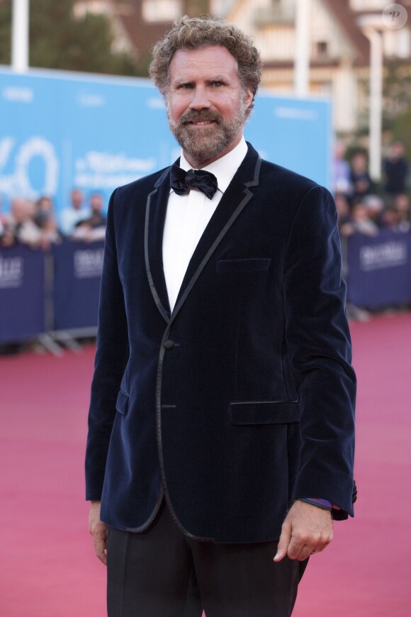 Hommage à Will Ferrell lors du 40ème festival du cinéma américain de Deauville le 10 septembre 2014.