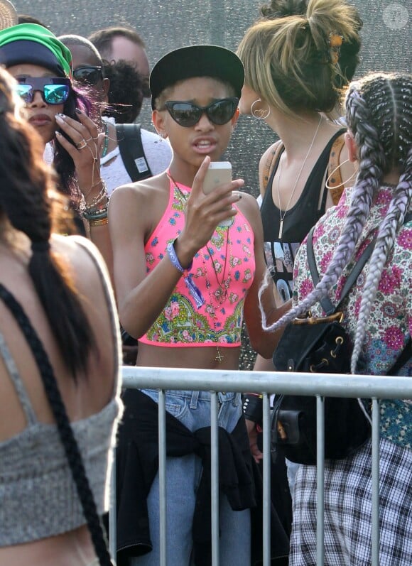 Willow Smith au 2e jour du 2e week-end du Festival de musique de Coachella à Indio, le 19 avril 2014