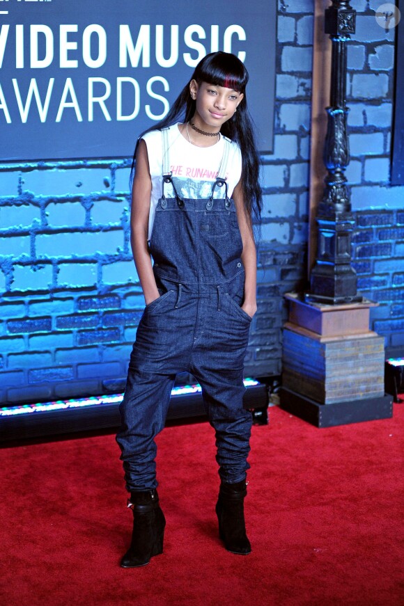 Willow Smith à la Ceremonie des MTV Video Music Awards a New York, le 25 aout 2013. 