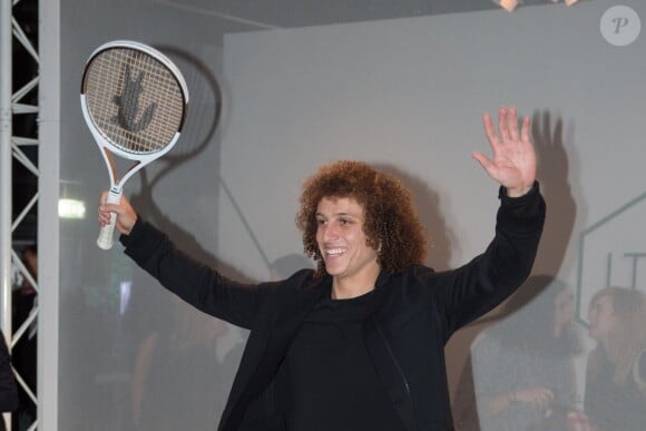 David Luiz à la soirée "Lacoste LT12 Beautiful Tennis" au "Faust"" à Paris le 22 janvier 2015