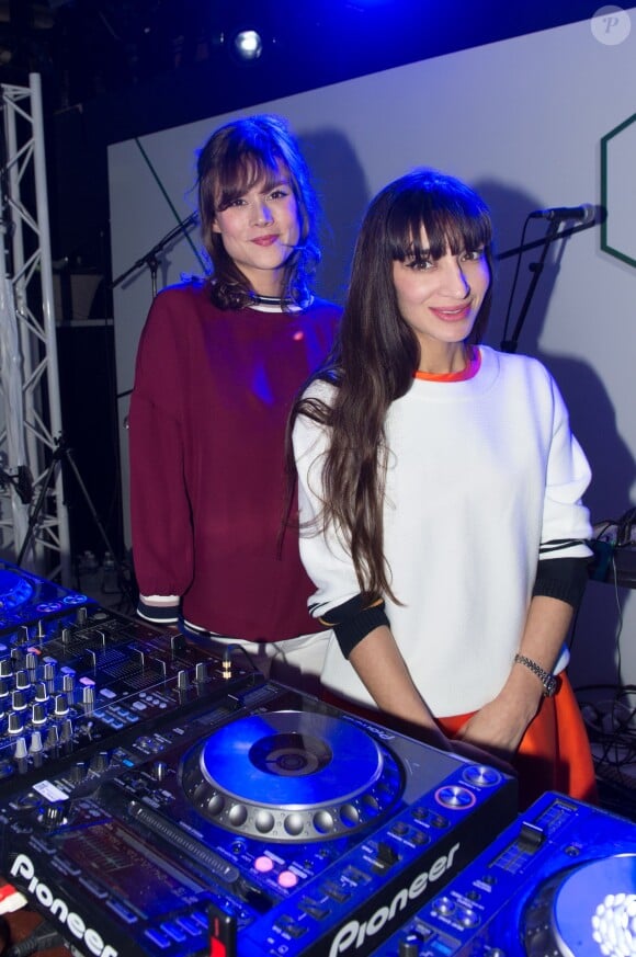 DJ's / Girls Girls Girls à la soirée "Lacoste LT12 Beautiful Tennis" au "Faust"" à Paris le 22 janvier 2015
