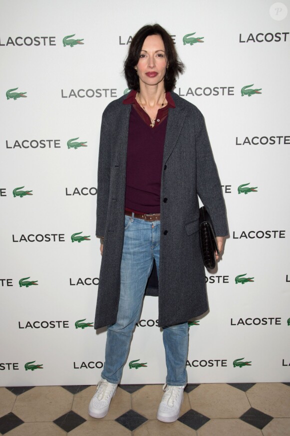 Géraldine Maillet à la soirée "Lacoste LT12 Beautiful Tennis" au "Faust"" à Paris le 22 janvier 2015