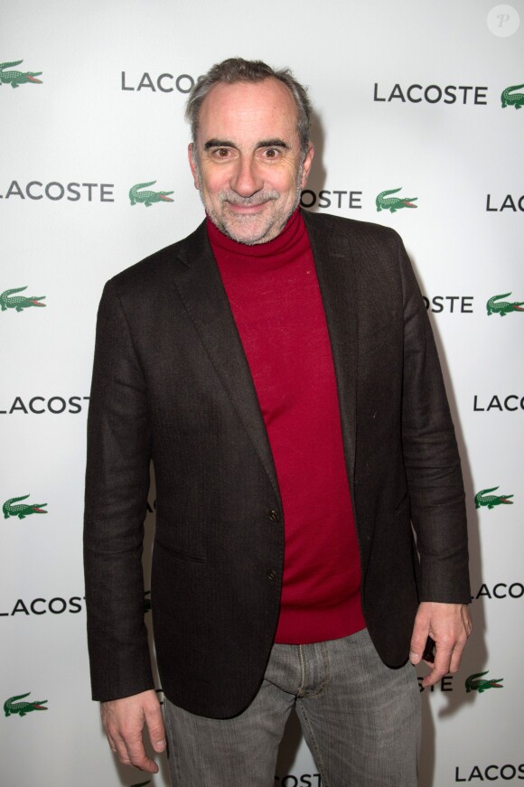 Antoine Duléry à la soirée "Lacoste LT12 Beautiful Tennis" au "Faust"" à Paris le 22 janvier 2015